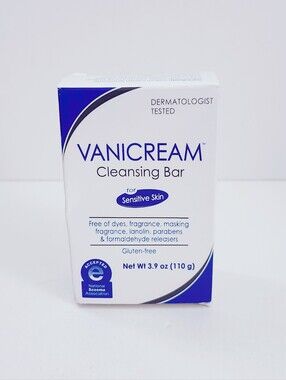 ⭐4/$15 Vanicream Cleansing Bar